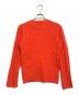 COMME des GARCONS HOMME PLUS (コムデギャルソンオムプリュス) 90's リブ×ケーブル切替ニット オレンジ サイズ:表記なし：23000円