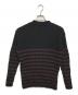 Jean Paul Gaultier homme (ジャンポールゴルチェオム) ロールネックボーダーニット ブラック サイズ:Free：12000円