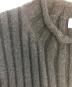 中古・古着 Jean Paul Gaultier homme (ジャンポールゴルチェオム) ロールネックボーダーニット ブラック サイズ:Free：12000円