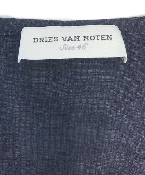 DRIES VAN NOTEN（ドリスヴァンノッテン）DRIES VAN NOTEN (ドリスヴァンノッテン) ナンバリングドッキングカットソー ブラック サイズ:46の古着・服飾アイテム
