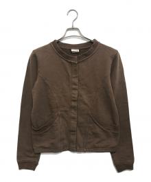DRIES VAN NOTEN（ドリスヴァンノッテン）の古着「スウェットジャケット」｜ブラウン