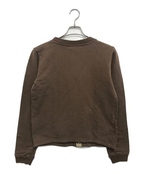 DRIES VAN NOTEN（ドリスヴァンノッテン）DRIES VAN NOTEN (ドリスヴァンノッテン) スウェットジャケット ブラウン サイズ:Sの古着・服飾アイテム