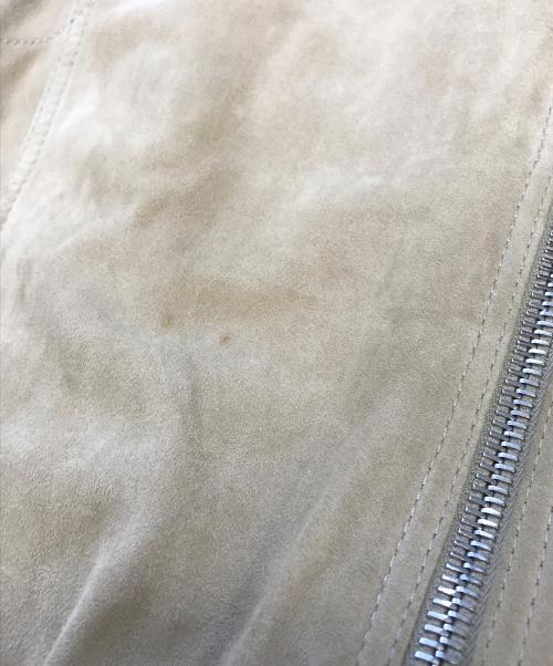 PRADA SPORTS（プラダスポーツ）PRADA SPORTS (プラダスポーツ) ニット切替スエードジャケット ベージュ サイズ:48の古着・服飾アイテム