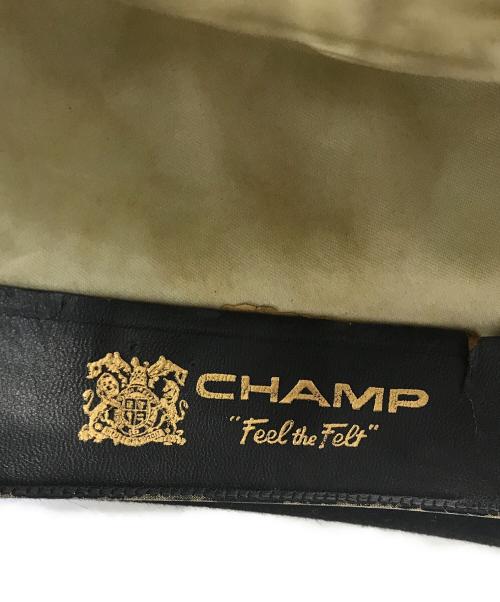 champ（チャンプ）champ (チャンプ) ハット ブラック サイズ:表記なしの古着・服飾アイテム