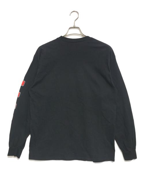 HOOK-UPS（フックアップス）HOOK-UPS (フックアップス) カットソー ブラック サイズ:Lの古着・服飾アイテム