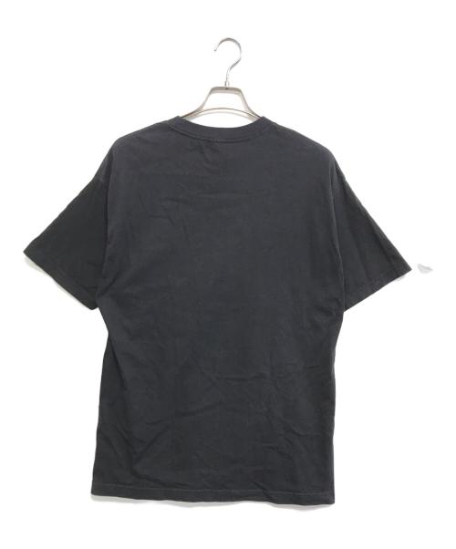 HOOK-UPS（フックアップス）HOOK-UPS (フックアップス) HOOK-UPS(フックアップス)プリントTシャツ ブラック サイズ:Lの古着・服飾アイテム