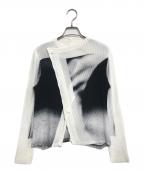 ISSEY MIYAKEイッセイミヤケ）の古着「Shadow Study Pleats Cardigan」｜グレー