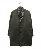 THE Sakakiザ サカキ）の古着「リバーシブルコート」｜オリーブ