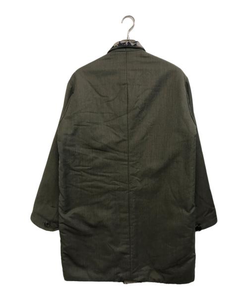 THE Sakaki（ザ サカキ）THE Sakaki (ザ サカキ) リバーシブルコート オリーブ サイズ:Mの古着・服飾アイテム