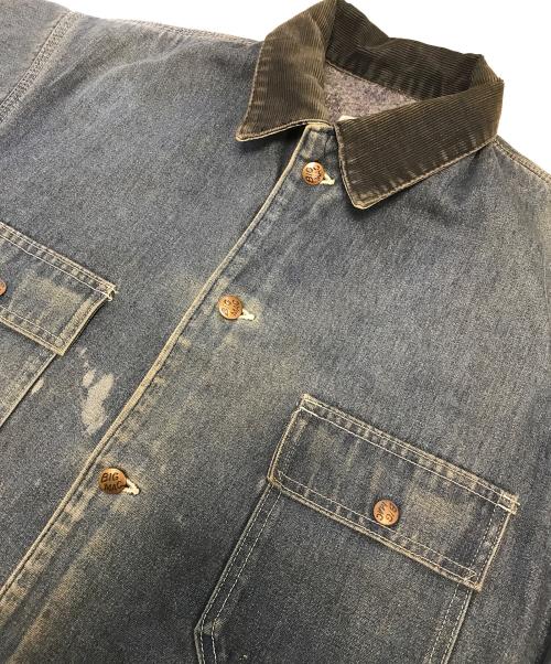 big mac（ビッグマック）big mac (ビッグマック) 裏地ブランケットカバーオール インディゴ サイズ:不明の古着・服飾アイテム