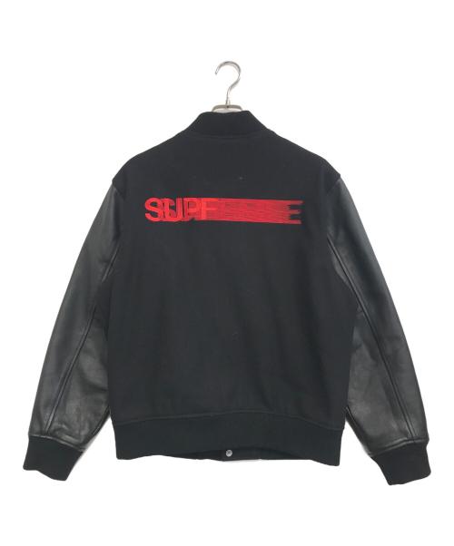 SUPREME（シュプリーム）SUPREME (シュプリーム) Motion Logo Varsity Jacket ブラック サイズ:Mの古着・服飾アイテム
