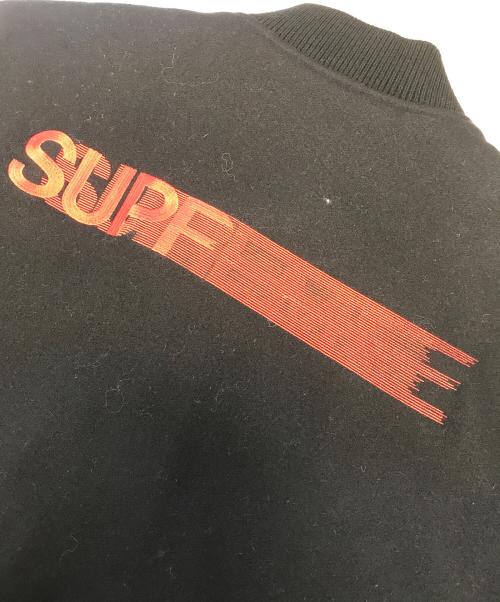 SUPREME（シュプリーム）SUPREME (シュプリーム) Motion Logo Varsity Jacket ブラック サイズ:Mの古着・服飾アイテム
