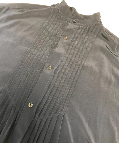 Y's（ワイズ）Y's (ワイズ) ピンタックシャツワンピース ネイビー サイズ:1の古着・服飾アイテム