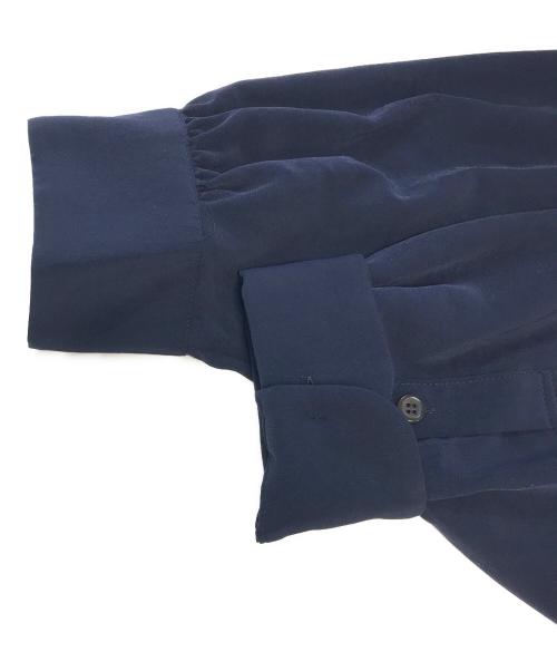 Y's（ワイズ）Y's (ワイズ) ピンタックシャツワンピース ネイビー サイズ:1の古着・服飾アイテム