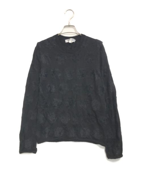 COMME des GARCONS COMME des GARCONS（コムデギャルソン コムデギャルソン）COMME des GARCONS COMME des GARCONS (コムデギャルソン コムデギャルソン) ニット ブラック サイズ:Mの古着・服飾アイテム