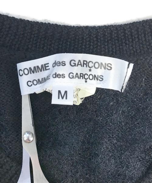 COMME des GARCONS COMME des GARCONS（コムデギャルソン コムデギャルソン）COMME des GARCONS COMME des GARCONS (コムデギャルソン コムデギャルソン) ニット ブラック サイズ:Mの古着・服飾アイテム