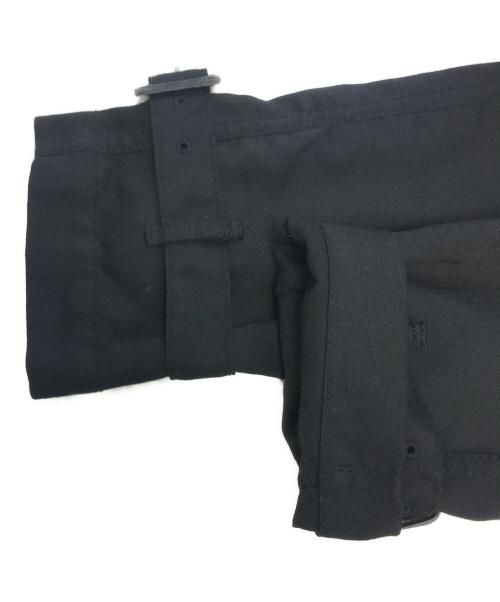 BLACK COMME des GARCONS（ブラックコムデギャルソン）BLACK COMME des GARCONS (ブラックコムデギャルソン) 裁断ダブルブレストジャケット ブラック サイズ:Sの古着・服飾アイテム