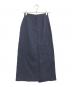 COMME des GARCONS (コムデギャルソン) 80’s ウールロングスカート ブルー サイズ:S：18000円