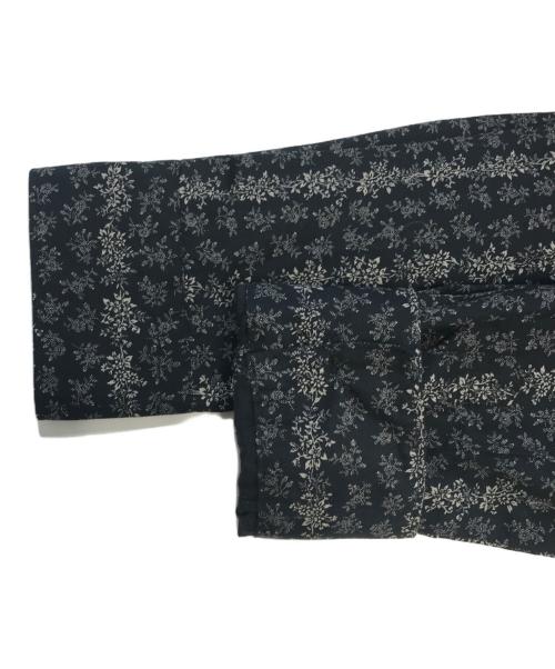 BLACK COMME des GARCONS（ブラックコムデギャルソン）BLACK COMME des GARCONS (ブラックコムデギャルソン) 切替総柄シャツ ブラック サイズ:Mの古着・服飾アイテム