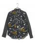 BLACK COMME des GARCONS（ブラックコムデギャルソン）の古着「切替総柄シャツ」｜ブラック