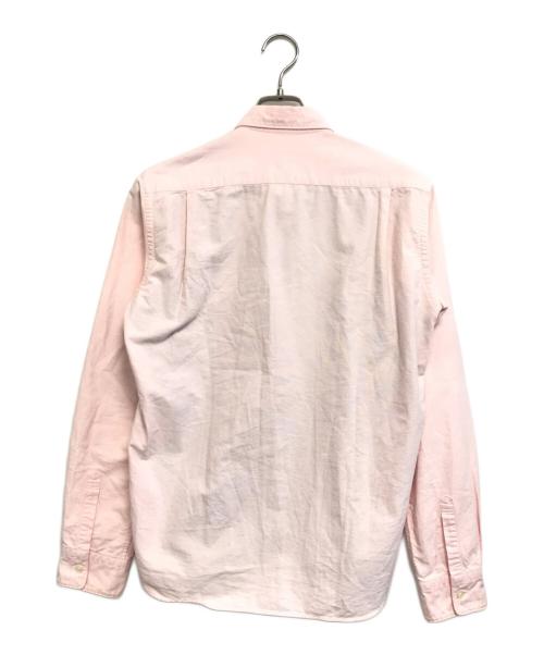 COMME des GARCONS HOMME（コムデギャルソン オム）COMME des GARCONS HOMME (コムデギャルソン オム) 縮絨切替シャツ ピンク サイズ:SSの古着・服飾アイテム