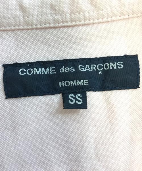 COMME des GARCONS HOMME（コムデギャルソン オム）COMME des GARCONS HOMME (コムデギャルソン オム) 縮絨切替シャツ ピンク サイズ:SSの古着・服飾アイテム