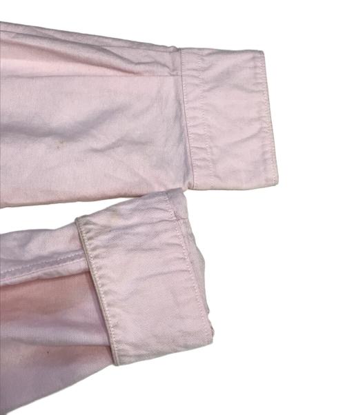 COMME des GARCONS HOMME（コムデギャルソン オム）COMME des GARCONS HOMME (コムデギャルソン オム) 縮絨切替シャツ ピンク サイズ:SSの古着・服飾アイテム