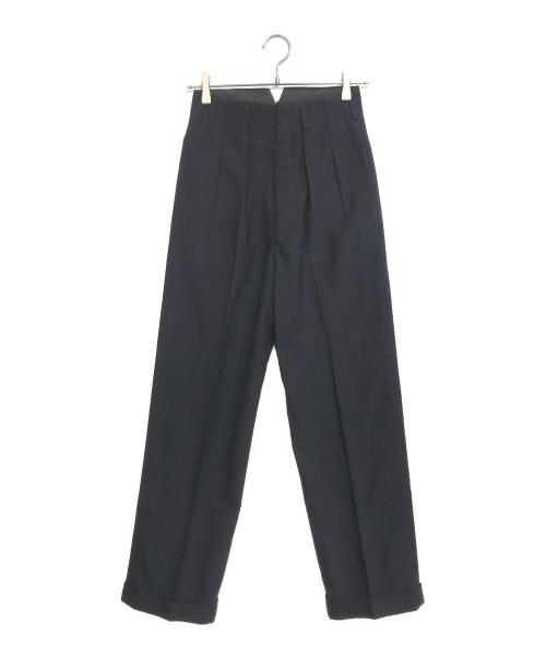 COMME des GARCONS（コムデギャルソン）COMME des GARCONS (コムデギャルソン) 2タックウールパンツ ブラック サイズ:Sの古着・服飾アイテム