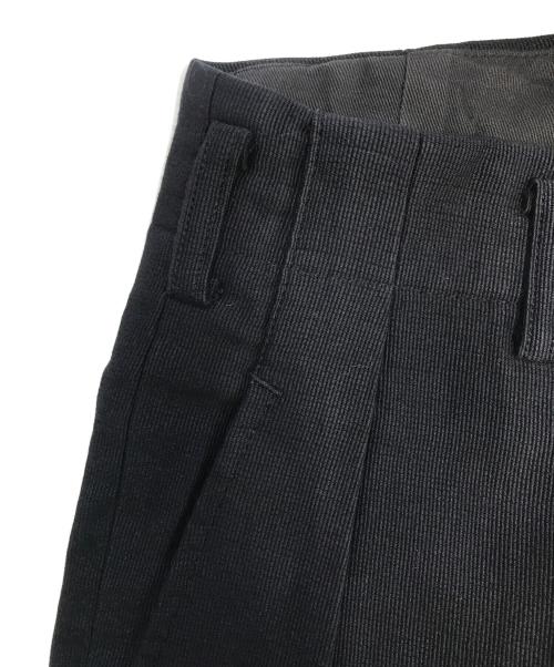 COMME des GARCONS（コムデギャルソン）COMME des GARCONS (コムデギャルソン) 2タックウールパンツ ブラック サイズ:Sの古着・服飾アイテム