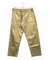 COMME des GARCONS HOMME PLUS (コムデギャルソンオムプリュス) コーティングワイドパンツ ゴールド サイズ:S：23000円