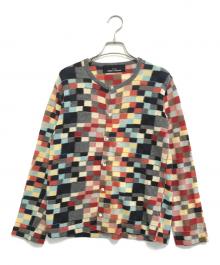 tricot COMME des GARCONS（トリココムデギャルソン）の古着「マルチカラーニットカーディガン」