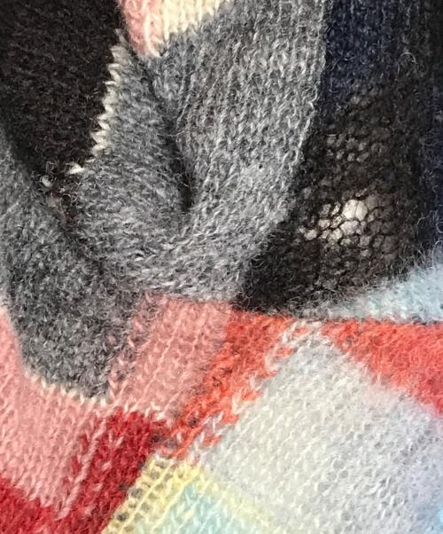 tricot COMME des GARCONS（トリココムデギャルソン）tricot COMME des GARCONS (トリココムデギャルソン) マルチカラーニットカーディガン サイズ:表記なしの古着・服飾アイテム