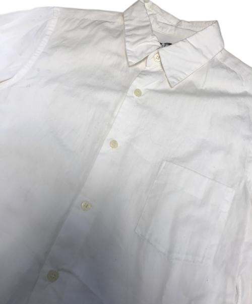 BLACK COMME des GARCONS（ブラックコムデギャルソン）BLACK COMME des GARCONS (ブラックコムデギャルソン) グラデーションフリルシャツ ホワイト サイズ:Sの古着・服飾アイテム