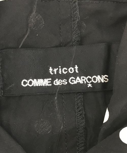 tricot COMME des GARCONS（トリココムデギャルソン）tricot COMME des GARCONS (トリココムデギャルソン) 90's 変形ドットシャツ ブラック サイズ:表記なしの古着・服飾アイテム