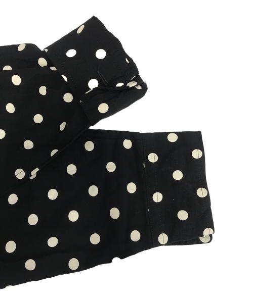 tricot COMME des GARCONS（トリココムデギャルソン）tricot COMME des GARCONS (トリココムデギャルソン) 90's 変形ドットシャツ ブラック サイズ:表記なしの古着・服飾アイテム