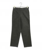 COMME des GARCONS HOMME HOMMEコムデギャルソンオムオム）の古着「コットンパンツ」｜グリーン