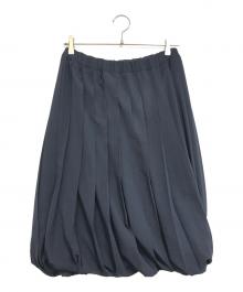 COMME des GARCONS（コムデギャルソン）の古着「バルーンプリーツスカート」｜ネイビー