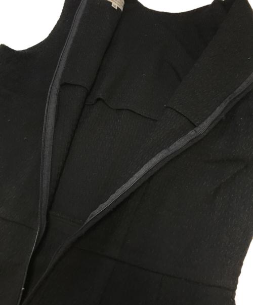 ROBE DE CHAMBRE COMME DES GARCONS（ローブドシャンブル コムデギャルソン）ROBE DE CHAMBRE COMME DES GARCONS (ローブドシャンブル コムデギャルソン) 00's ノースリーブワンピース ブラック サイズ:Mの古着・服飾アイテム