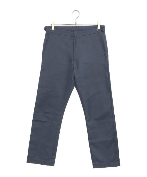 COMME des GARCONS HOMME PLUS（コムデギャルソンオムプリュス）COMME des GARCONS HOMME PLUS (コムデギャルソンオムプリュス) ストレートパンツ ネイビー サイズ:Mの古着・服飾アイテム