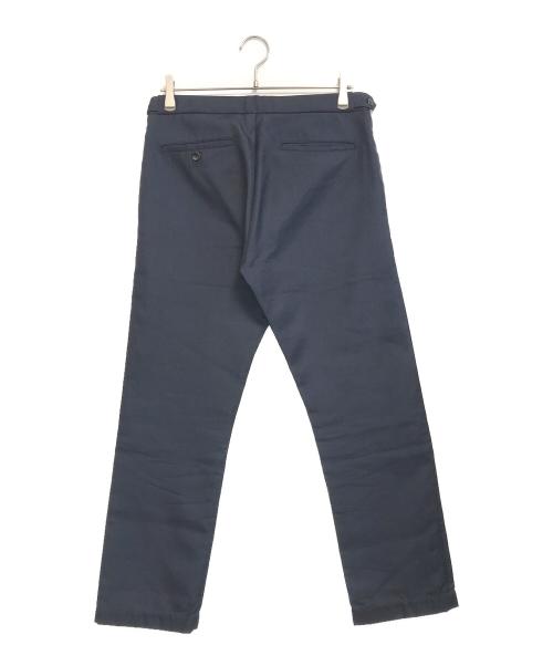 COMME des GARCONS HOMME PLUS（コムデギャルソンオムプリュス）COMME des GARCONS HOMME PLUS (コムデギャルソンオムプリュス) ストレートパンツ ネイビー サイズ:Mの古着・服飾アイテム
