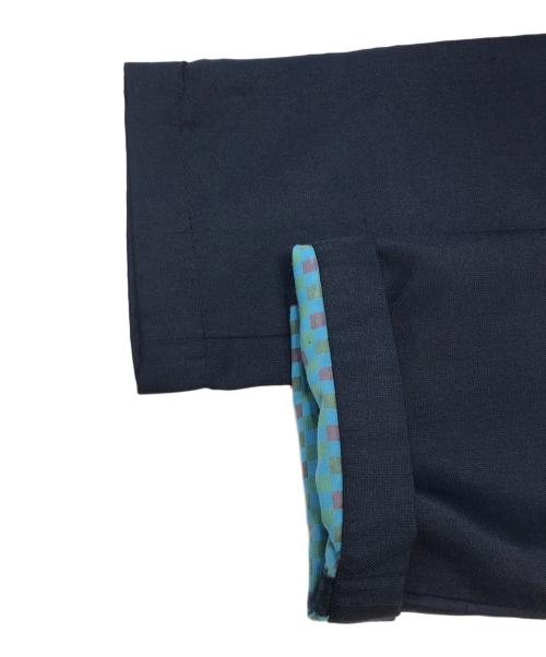 COMME des GARCONS HOMME PLUS（コムデギャルソンオムプリュス）COMME des GARCONS HOMME PLUS (コムデギャルソンオムプリュス) ストレートパンツ ネイビー サイズ:Mの古着・服飾アイテム