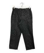 BLACK COMME des GARCONSブラックコムデギャルソン）の古着「豹柄パンツ」｜ブラック