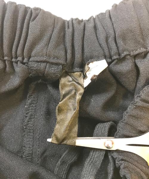 COMME des GARCONS（コムデギャルソン）COMME des GARCONS (コムデギャルソン) 製品染めバルーンパンツ ブラック サイズ:SSの古着・服飾アイテム