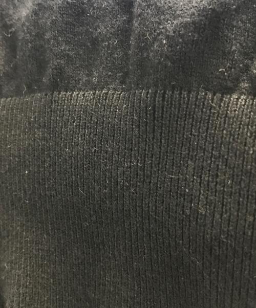 tricot COMME des GARCONS（トリココムデギャルソン）tricot COMME des GARCONS (トリココムデギャルソン) 切替ニットカーディガン ブラック サイズ:表記なしの古着・服飾アイテム
