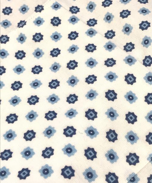 COMME des GARCONS SHIRT（コムデギャルソンシャツ）COMME des GARCONS SHIRT (コムデギャルソンシャツ) 総柄シャツ ホワイト サイズ:Ｓの古着・服飾アイテム