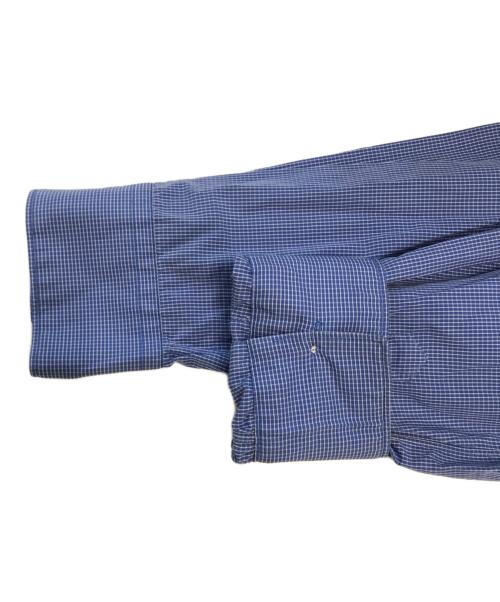 COMME des GARCONS SHIRT（コムデギャルソンシャツ）COMME des GARCONS SHIRT (コムデギャルソンシャツ) バンドカラーシャツ ブルー サイズ:Sの古着・服飾アイテム