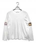 COMME des GARCONS SHIRT×Invaderコムデギャルソンシャツ×インベーダー）の古着「ロングスリーブカットソー」｜ホワイト
