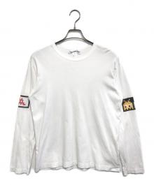 COMME des GARCONS SHIRT×Invader（コムデギャルソンシャツ×インベーダー）の古着「ロングスリーブカットソー」｜ホワイト