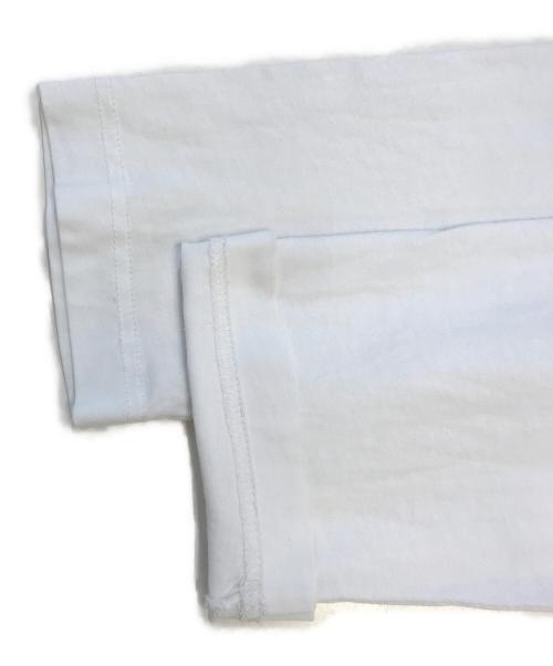 COMME des GARCONS SHIRT（コムデギャルソンシャツ）COMME des GARCONS SHIRT (コムデギャルソンシャツ) Invader (インベーダー) ロングスリーブカットソー ホワイト サイズ:Lの古着・服飾アイテム