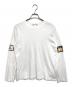COMME des GARCONS SHIRT（コムデギャルソンシャツ）の古着「ロングスリーブカットソー」｜ホワイト